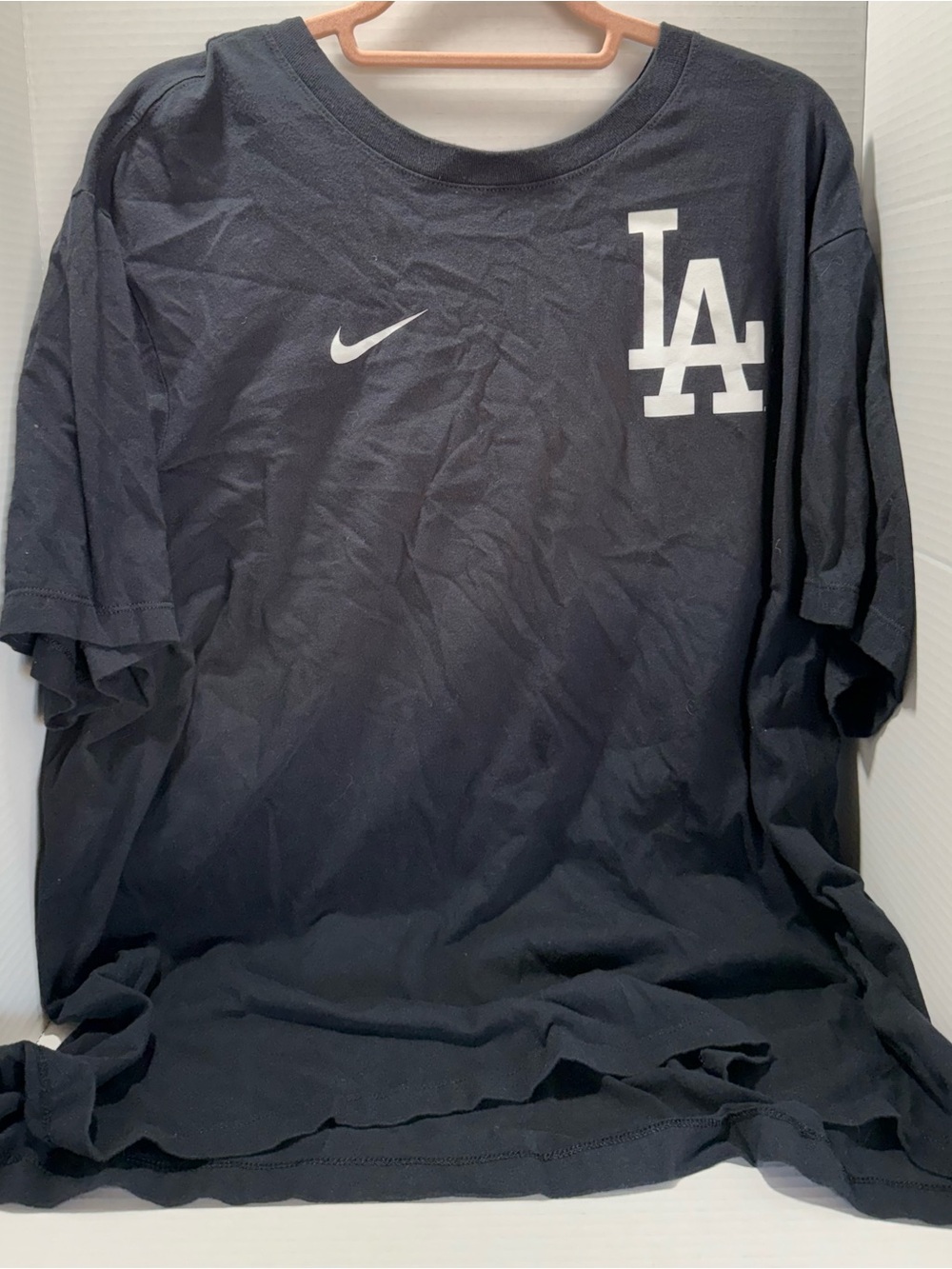 Nike Los Angeles Dodgers Black 2-Hit The Nike Tee Size XXL - Picture 1 of 6